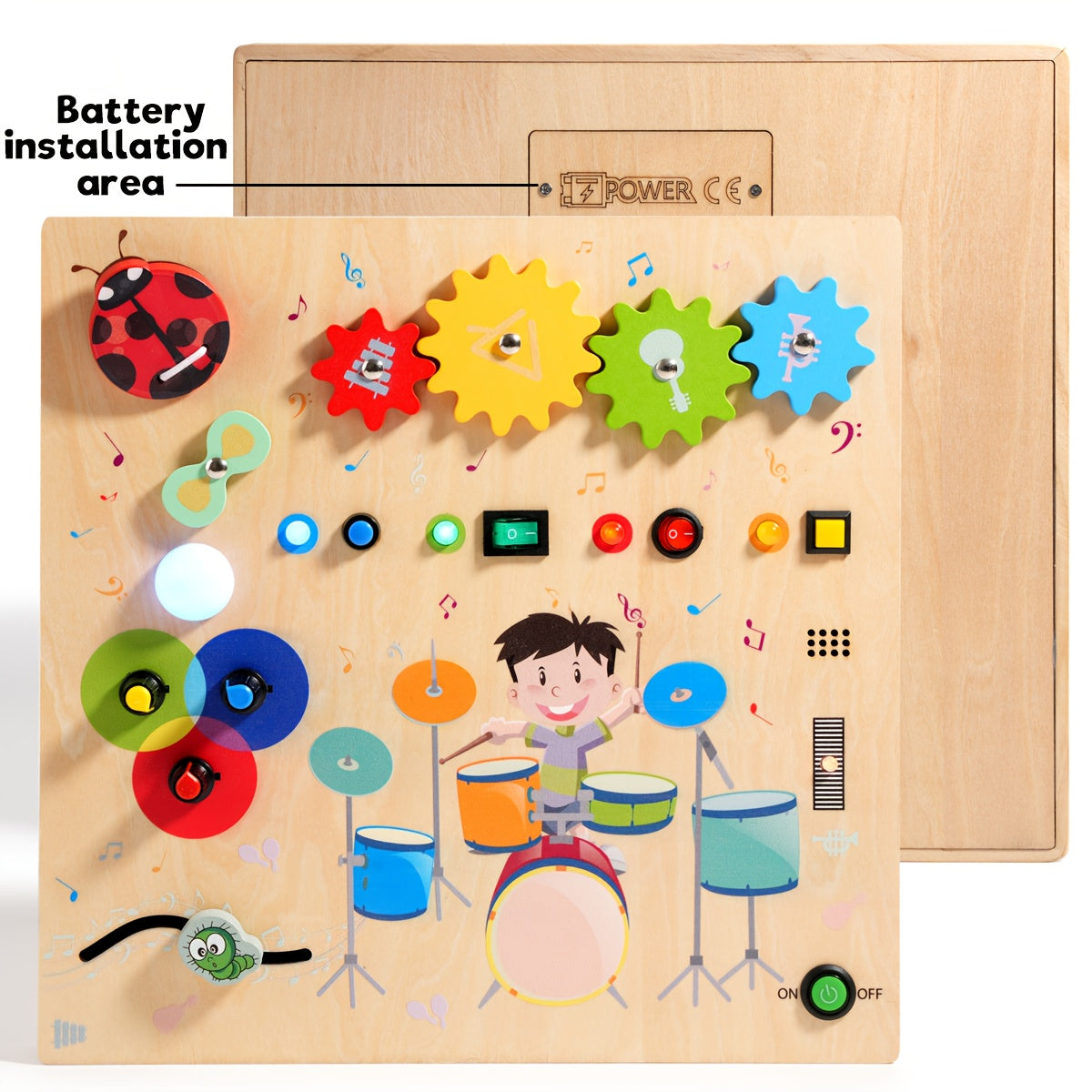 Interactive Sensory Fidget Board