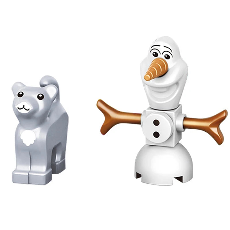 Frozen princess castle building blocks, Elsa ice castle toy, Disney Frozen castle set, DIY princess magic castle, kids building blocks set, Christmas gift for Frozen fans, birthday present for girls, educational construction toy, compatible Elsa castle building bricks