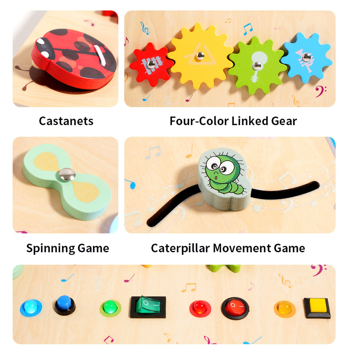 Interactive Sensory Fidget Board
