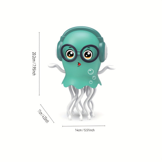 Interactive Dancing Electric Octopus Toy with LED Lights and Music for Toddlers