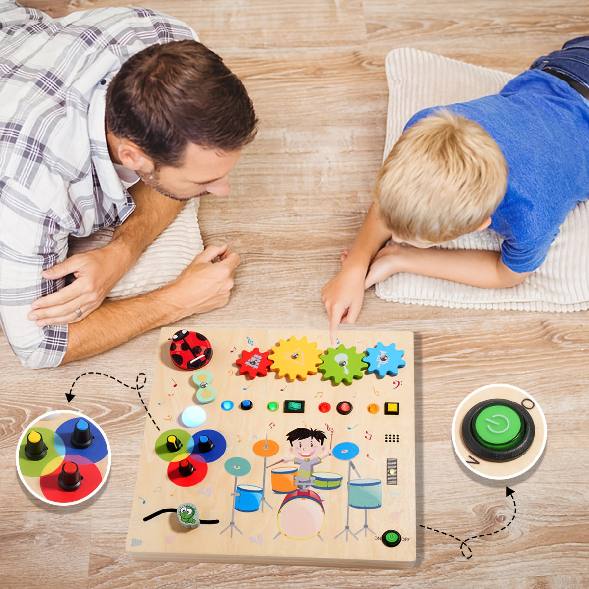 Interactive Sensory Fidget Board