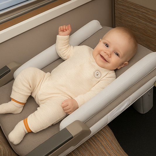 Children’s Inflatable Car Mattress – Portable Travel Bed for Babies & Toddlers | Air Cushion for Car, Truck, Train, Plane Comfort