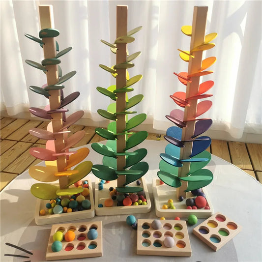 wooden marble run, kids educational toy, musical marble toy, Rainbow Music Sounding Tree, STEM toy for kids, wooden ball track, sensory learning toy, children music toy, Montessori wooden toy, 4-12 years educational toy, wooden marble run for kids, kids fine motor skills toy, musical educational toy, rainbow wooden marble run, marble run with balls, kids coordination toy, wooden STEM toy, creative kids toy, musical activity toy, toddler learning toy, kids problem solving toy, kids sensory play, children int