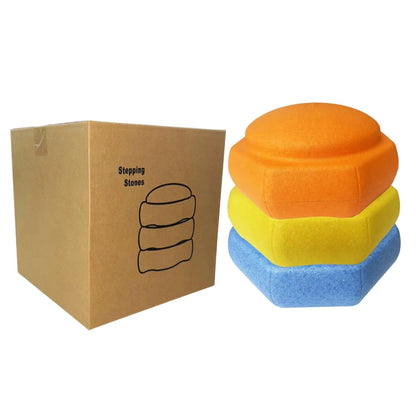 ensory stepping stones for kids, kids balance stepping stones, coordination training toy, motor skills development for toddlers, stepping stones for kids play, indoor and outdoor balance toy, agility training for children, preschool sensory play equipment, Montessori balance toy, interactive play for toddlers