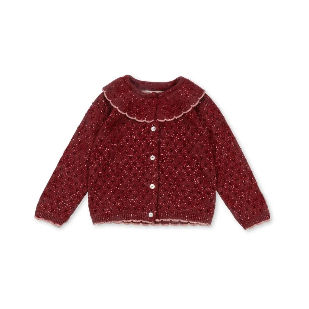 Konges Slojd Winter Baby Kids Cotton Knitted Sweater – Unisex Pullover for Boys & Girls 2-9Y