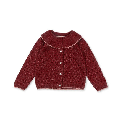 Konges Slojd Winter Baby Kids Cotton Knitted Sweater – Unisex Pullover for Boys & Girls 2-9Y