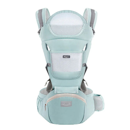 Ergonomic Baby Carrier Backpack – Cotton Front & Back Carrier for Newborns and Toddlers (Up to 20kg)