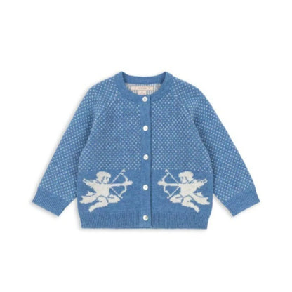 Konges Slojd Winter Baby Kids Cotton Knitted Sweater – Unisex Pullover for Boys & Girls 2-9Y