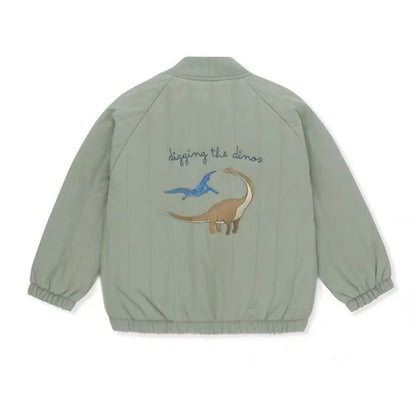 Toddler Baby Boys & Girls Cotton Fleece Jacket – Spring Autumn Long Sleeve Kids Coat 1-7Y
