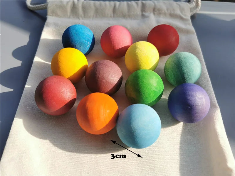 Rainbow Music Sounding Tree Wooden Marble Run – Educational Toy for Kids 4-12