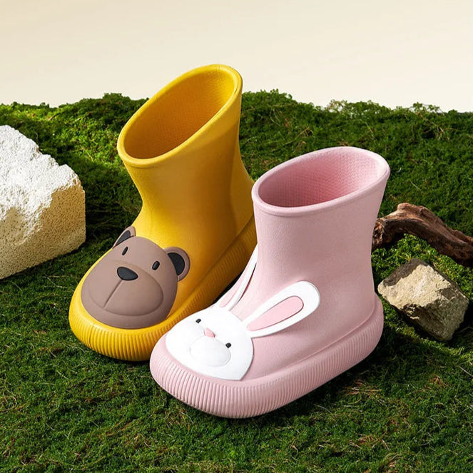 kids rain boots, waterproof wellies, children rain shoes, toddlers rain boots, boys rain boots, girls rain boots, animal print wellies, cute rain boots, unisex rain boots, puddle jumping boots, anti-slip kids boots, lightweight wellies, garden play boots, rainy day shoes, kids outdoor boots, all-season rain boots, preschool rain boots, school rain shoes, fun kids footwear, durable rain boots, toddlers waterproof wellies, kids rain boots for boys, kids rain boots for girls, animal themed rain boots, soft EVA