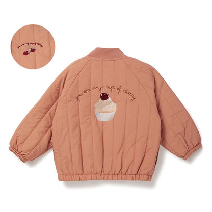 Toddler Baby Boys & Girls Cotton Fleece Jacket – Spring Autumn Long Sleeve Kids Coat 1-7Y