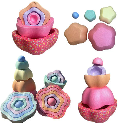 Sensory Stepping Stones for Kids – Fun Balance & Coordination Toy for Active Play