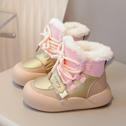 now boots kids, winter boots for children, waterproof kids snow boots, warm plush snow boots, PU leather kids boots, anti slip kids winter shoes, unisex snow boots, boys winter boots, girls snow boots, insulated snow boots, toddler snow boots, kids waterproof winter shoes, lightweight children snow boots, warm boots for kids, non slip winter boots for children