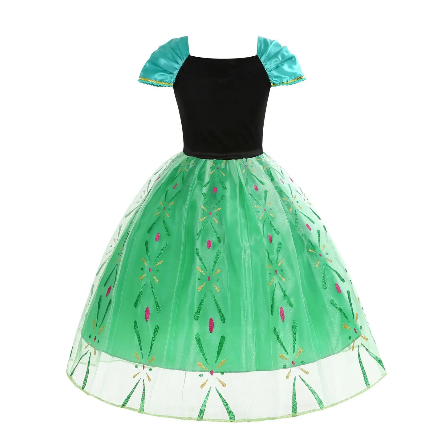 Frozen Anna costume, Disney princess dress, kids princess costume, Frozen dress for girls, Disney Anna dress, girls birthday party dress, Halloween princess costume, Frozen Elsa Anna costume, girls party dress, Disney princess gown