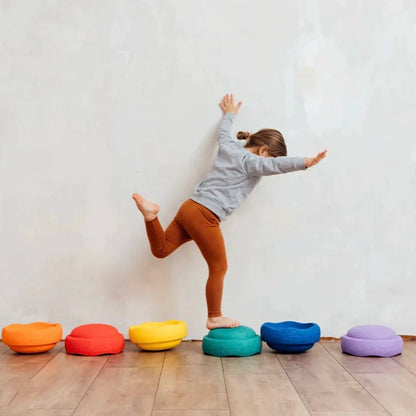 ensory stepping stones for kids, kids balance stepping stones, coordination training toy, motor skills development for toddlers, stepping stones for kids play, indoor and outdoor balance toy, agility training for children, preschool sensory play equipment, Montessori balance toy, interactive play for toddlers
