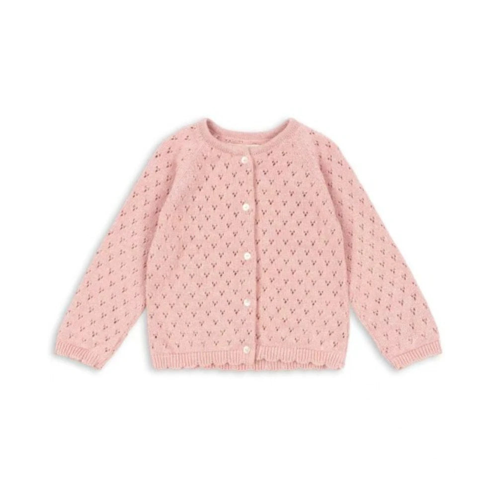 Konges Slojd Winter Baby Kids Cotton Knitted Sweater – Unisex Pullover for Boys & Girls 2-9Y