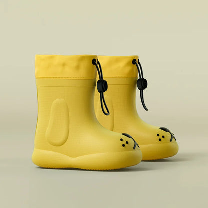Kids’ Waterproof Wellies – Cute & Comfy Animal Print Rain Boots