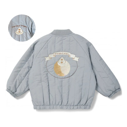 Toddler Baby Boys & Girls Cotton Fleece Jacket – Spring Autumn Long Sleeve Kids Coat 1-7Y
